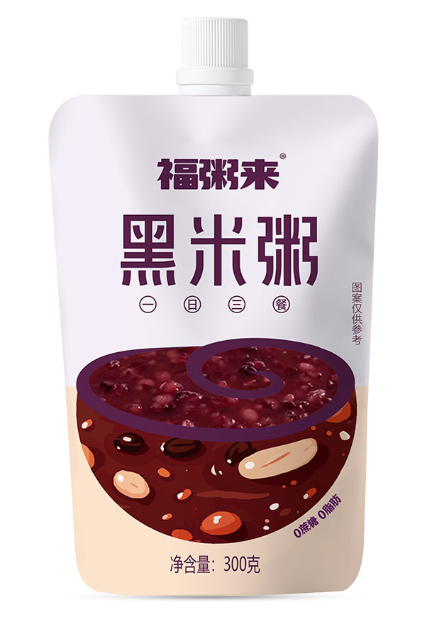 黑米粥